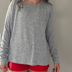 grey sweater